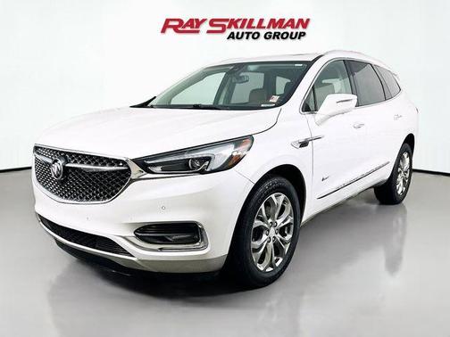 White Frost Tri-Coat 2019 Buick Enclave Avenir