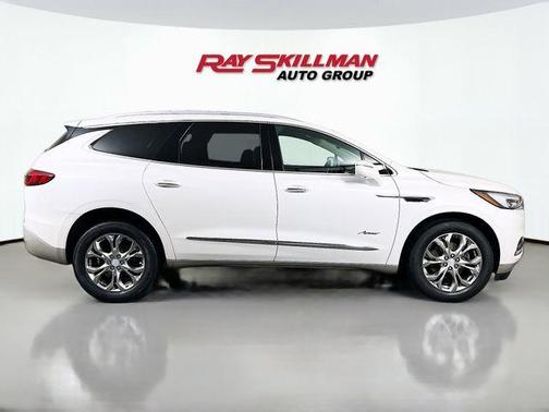 White Frost Tri-Coat 2019 Buick Enclave Avenir