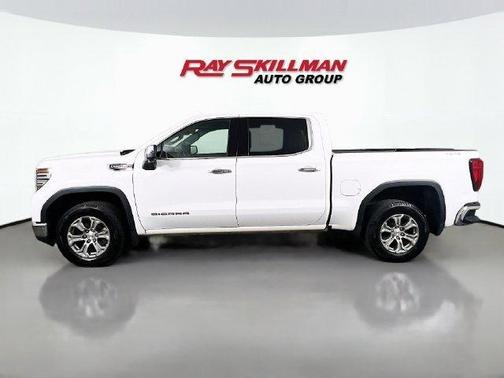 White Frost Tri-Coat 2025 GMC Sierra 1500 SLT