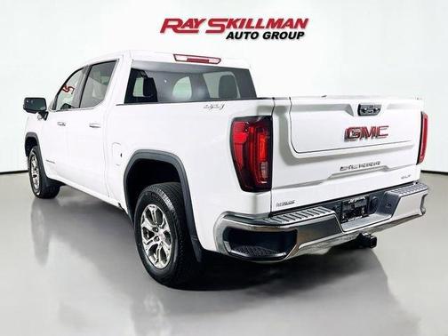 White Frost Tri-Coat 2025 GMC Sierra 1500 SLT