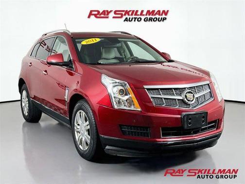 Crystal Red Tintcoat 2011 Cadillac SRX Luxury Collection