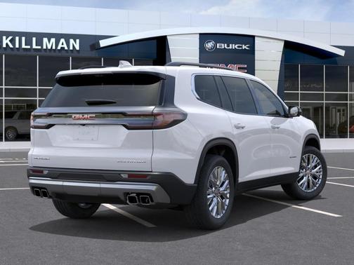White 2027 GMC Acadia ELEVATION