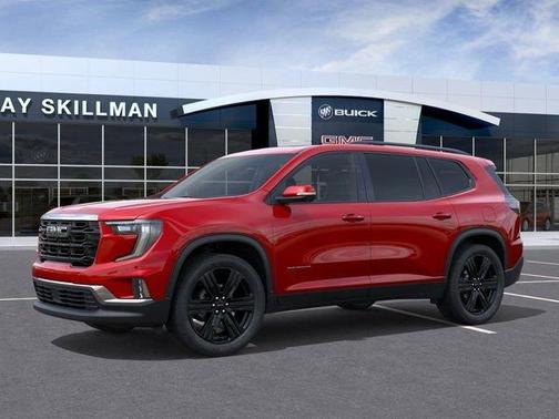 Red 2026 GMC Acadia Elevation