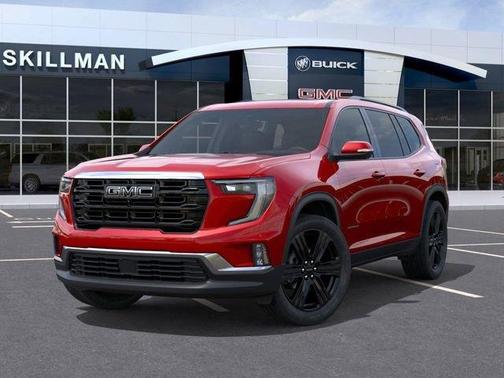 Red 2026 GMC Acadia Elevation
