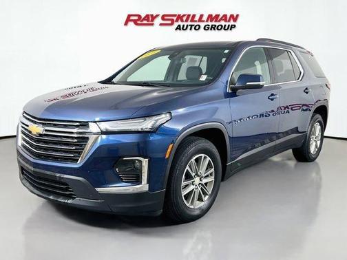 Northsky Blue Metallic 2023 Chevrolet Traverse LT Cloth