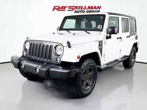 Bright White Clearcoat 2016 Jeep Wrangler Unlimited Sport