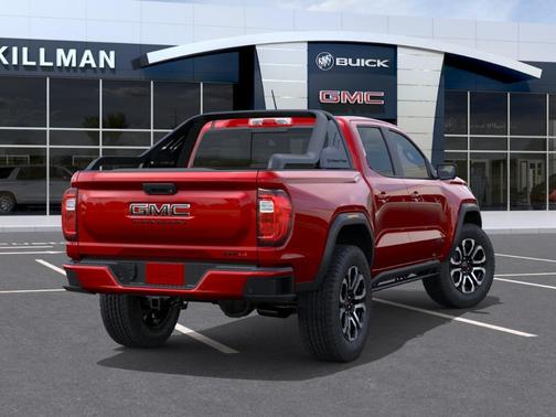 Red 2026 GMC Canyon AT4