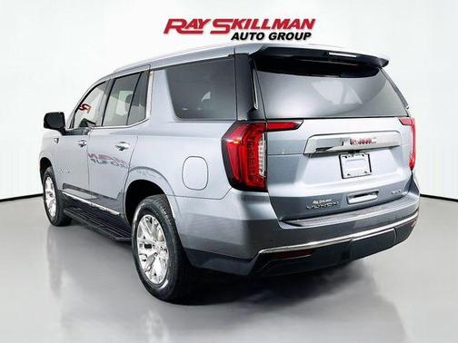 Satin Steel Metallic 2022 GMC Yukon SLT