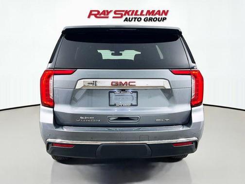 Satin Steel Metallic 2022 GMC Yukon SLT