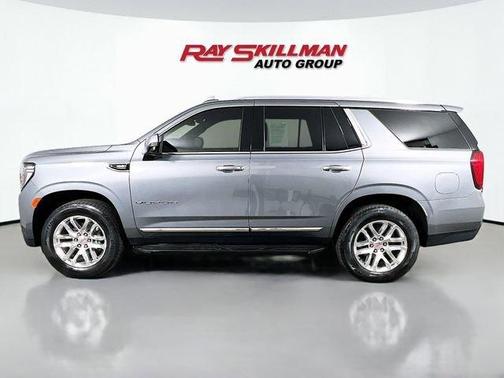 Satin Steel Metallic 2022 GMC Yukon SLT