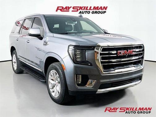 Steel Metallic 2022 GMC Yukon SLT