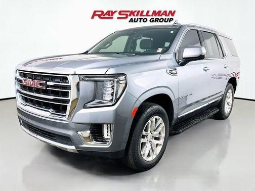Steel Metallic 2022 GMC Yukon SLT