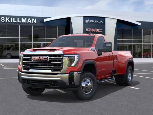 Red 2026 GMC Sierra 3500 SLE