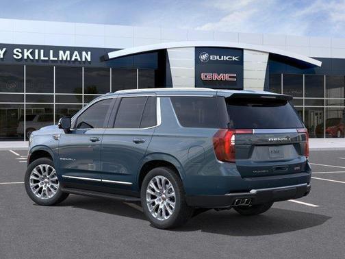 Blue 2026 GMC Yukon Denali