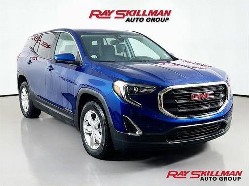 Blue Emerald Metallic 2021 GMC Terrain SLE