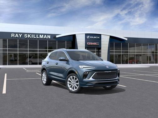 Blue 2026 Buick Encore GX Avenir