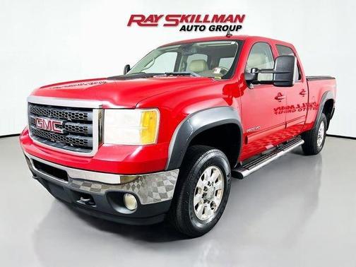 Fire Red 2011 GMC Sierra 2500 SLT