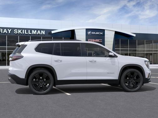White 2026 GMC Acadia Elevation