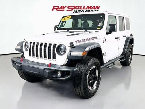Bright White Clearcoat 2018 Jeep Wrangler Unlimited Rubicon
