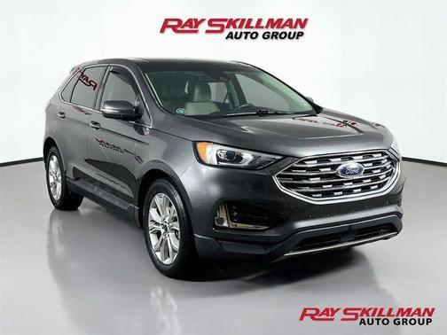 Agate Black 2020 Ford Edge Titanium