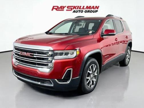 Volcanic Red 2023 GMC Acadia SLE