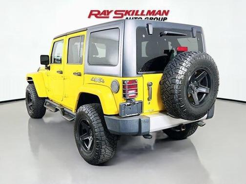 Baja Yellow Clearcoat 2015 Jeep Wrangler Unlimited Sahara