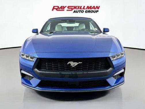 Blue 2024 Ford Mustang EcoBoost Premium