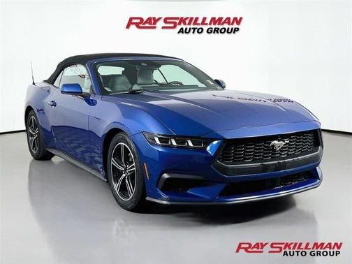 Blue 2024 Ford Mustang EcoBoost Premium