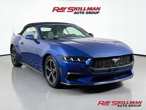 Blue 2024 Ford Mustang EcoBoost Premium