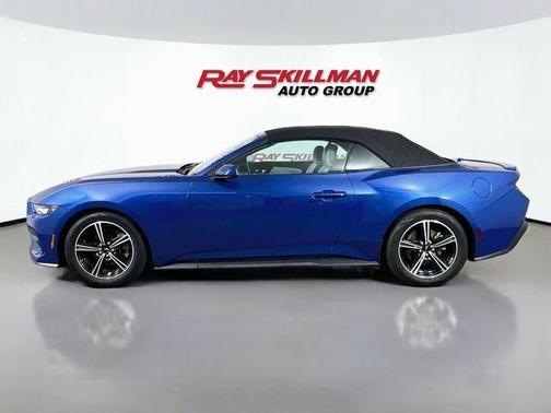Blue 2024 Ford Mustang EcoBoost Premium