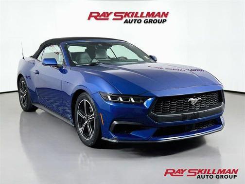 Blue 2024 Ford Mustang EcoBoost Premium