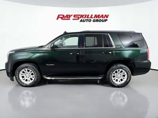 Dark Forest Green Metallic 2016 GMC Yukon SLE