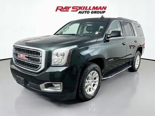 Dark Forest Green Metallic 2016 GMC Yukon SLE