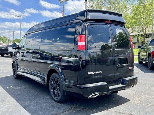 Black 2026 GMC Savana 2500 Work Van