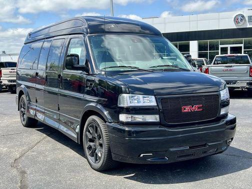 Black 2026 GMC Savana 2500 Work Van