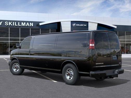 Black 2026 GMC Savana 2500 Work Van