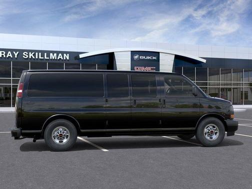 Black 2026 GMC Savana 2500 Work Van