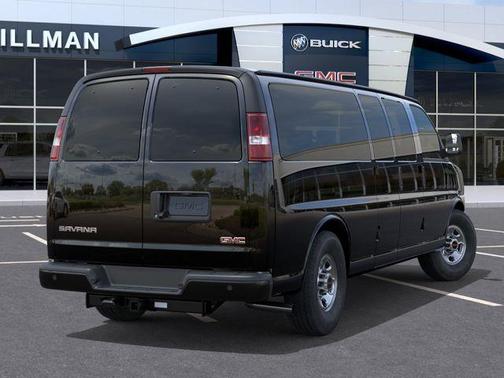 Black 2026 GMC Savana 2500 Work Van