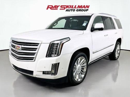 Crystal White 2017 Cadillac Escalade Platinum