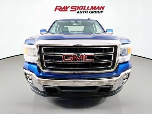 Blue Metallic 2015 GMC Sierra 1500 SLE