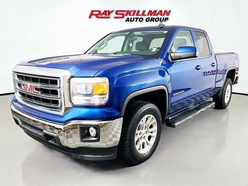 Blue Metallic 2015 GMC Sierra 1500 SLE