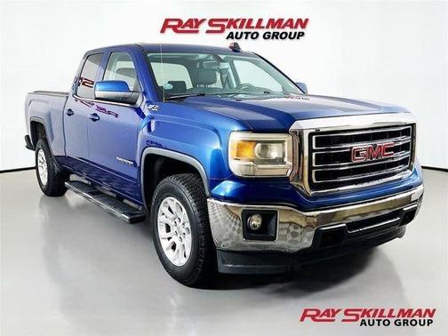 Blue Metallic 2015 GMC Sierra 1500 SLE