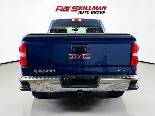 Blue Metallic 2015 GMC Sierra 1500 SLE
