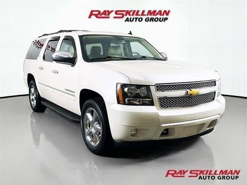 White Diamond Tri-Coat 2013 Chevrolet Suburban 1500 LTZ