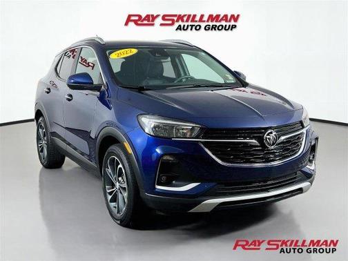 Sapphire Metallic 2022 Buick Encore GX Select