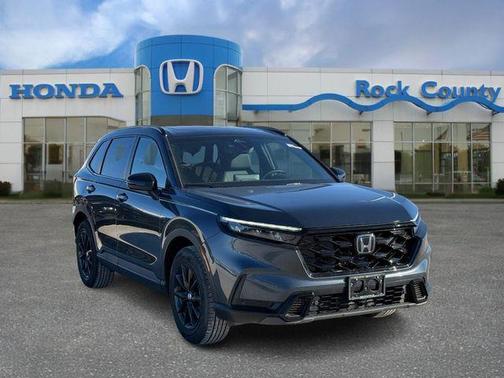 Meteorite Gray Metallic 2026 Honda CR-V Hybrid Sport-L AWD