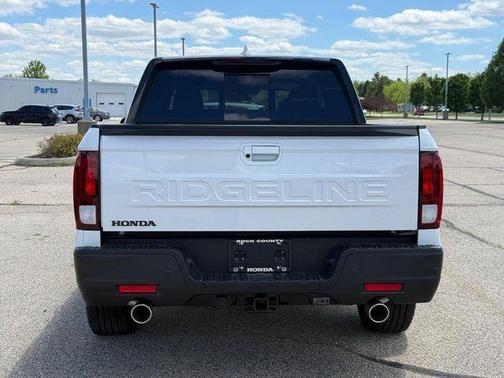 Platinum White 2026 Honda Ridgeline Black
