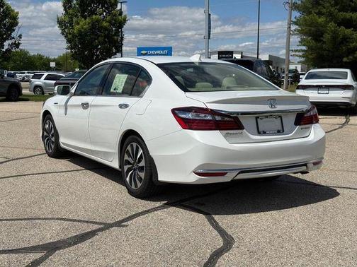 White 2017 Honda Accord Hybrid Base