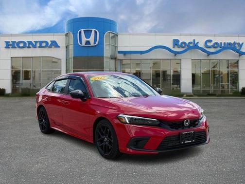 Red 2023 Honda Civic Si Base