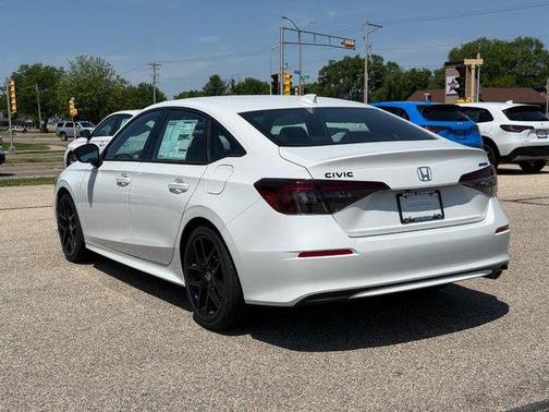 Platinum White Pearl 2026 Honda Civic Sport